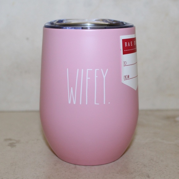 Rae Dunn Other - Rae Dunn “Wifey” wine tumbler (NWT)